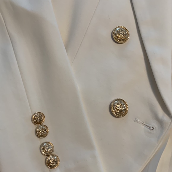 Ivory Button blazer - Picture 3 of 6